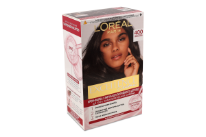 Крем-фарба д/волосся Екселенс Крем 400 каштановий Лореаль