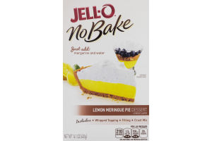 Jell-O No Bake Lemon Meringue Pie Dessert