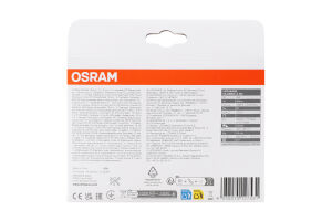 Лампа світлодіодна 8,5W 230V 4000К E27 BASECLA60 3шт Осрам