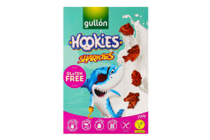 Печенье безглютеновое Sharkies Hookies Gullon к/у 250г