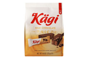 Вафлі Kagi в подвійному шоколаді міні