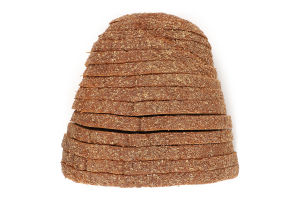 Хлеб половинка в нарезке белый подовый Фирменный Надзбруччя хліб м/у 450г