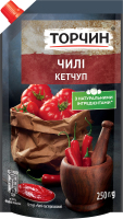 Кетчуп пастеризованный Чили Торчин д/п 250г