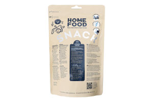 Ласощі д/собак Легені яловичі 80г Home Food