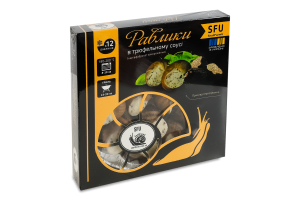 Улитки замороженные в трюфельном соусе SnailFarmU к/у 12шт