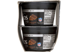Dannon Oikos Triple Zero Blended Greek Nonfat Yogurt Chocolate - 4 PK