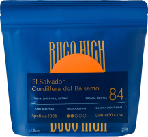 Кава натуральна смажена в зернах Cordillera del Balsamo El Salvador Buco High д/п 250г