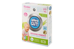 Порошок пральний дитячий безфосфатний Eco Alles GUT! 400г