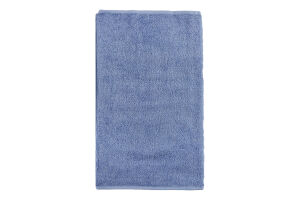 Рушник синій махровий з бордюром 40*70см 400г/м2 ГМ Текстайл