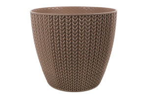 Вазон д/квітів Сумела 5л мокко Серінова