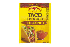 Old El Paso Taco Seasoning Mix Hot & Spicy