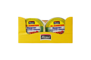 Паштет из мяса птицы с паприкой Hame ст 130г