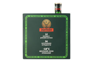 Набір Лікер 0.7л 35% + 2 шоти 40мл Jagermeister к/у 3шт