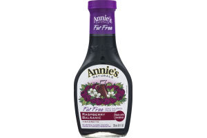 Annie's Naturals Fat Free Vinaigrette Raspberry Balsamic