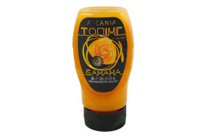 Топінг з смаком банана 370г пет перевернутий Ascania