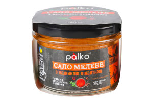 Сало молотое с аджикой пикантной Palko с/б 160г