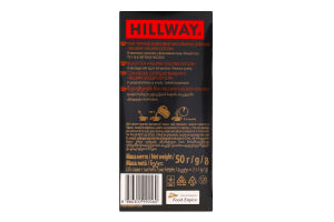 Чай чорний байховий дрібний Golden Ceylon Exclusive Hillway в/с к/у 25х2г