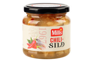 Оселедець Mills в маринаді з чилі
