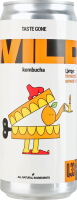 Напиток газированный ферментированный непастеризованный Цитрус Комбуча Wild Kombucha ж/б 330мл