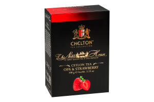 Чай Клубника OPA Благородный дом Chelton в/с к/у 100г
