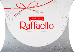 Конфеты хрустящие в кокосовой стружке с целым миндальным орехом Raffaello к/у 270г