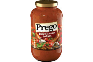 Prego Meat Sauce Italian Sausage and Garlic