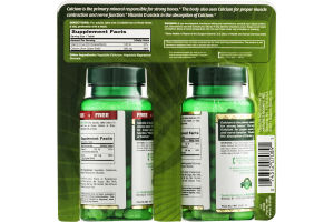 Nature's Bounty Calcium 500mg with Vitamin D3 Tablets - 150 CT