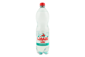 Вода мінеральна газована Sairme п/пл 1л