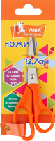 Ножиці дитячі Умка оранжеві ручки 12,7см НЦ404-02