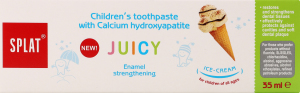 Паста зубна дитяча Джусі Морозиво 35мл Сплат