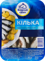 Кілька в олії Водний світ сл/с лоток 180г