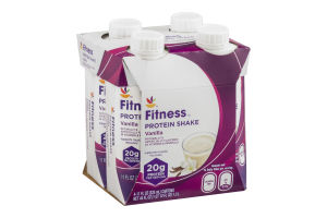 Ahold Fitness Protein Shake Vanilla - 4 CT