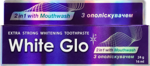 Паста зубна 2в1 з ополіскувачем 24г White Glo