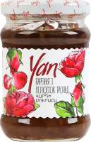 Варення з пелюсток троянд Yan с/б 300г