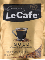 Кава розчинна LeCafe Gold 80г д/п