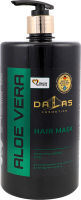 Маска д/волосся Алое вера з гіалуроновою кислотою 900мл з дозатором Далас