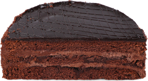 Торт Празький половинка