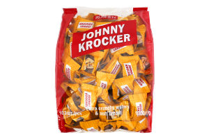 Вафли с арахисовой начинкой Johnny Krocker Roshen кг