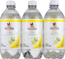 Ahold Seltzer Lemon & Lime - 6 CT
