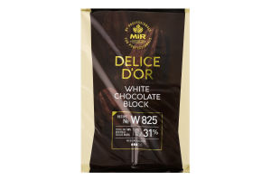 Шоколад білий №W825 Delice D`or Mir м/у 1.2кг