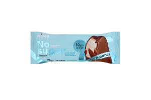 Мороженое 12% эскимо ванильное с сахарозаменителем в кондитерской молочной глазури Balance Лімо м/у 70г