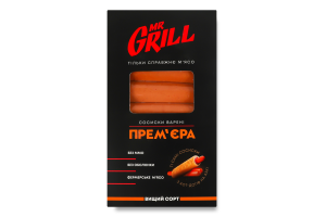 Сосиски вареные Премьера Mr.Grill охл в/с к/у 330г
