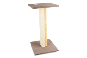 Дряпка-будинок д/котів Верховина коричнева 38*38*67см Lucky Pet