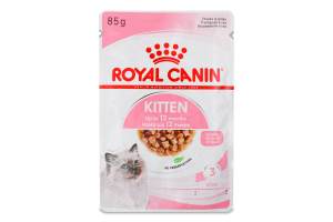 Корм вологий для кошенят до 12міс Соус Royal Canin д/п 85г