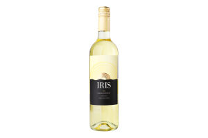Вино 750мл 13.5% біле сухе Шардоне Iris пл