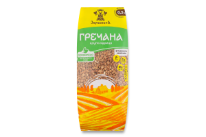 Крупа гречневая ядрица быстроразвариваемая Зерновита 1с м/у 0.5кг