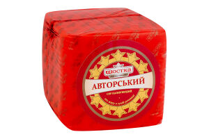 Сыр 30% полутвердый Авторский Шостка кг