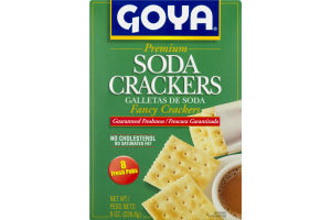 Goya Soda Crackers - 9 PK