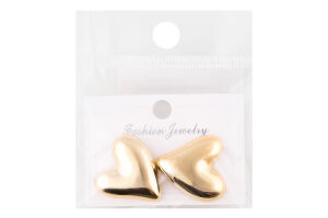 Сережки-гвіздки жовтий метал в асортименті LF25051501