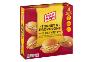 Oscar Mayer Slider Melts Turkey & Provolone - 4 CT
